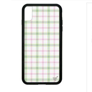 Wildflower Plaid iPhone XS Max Case